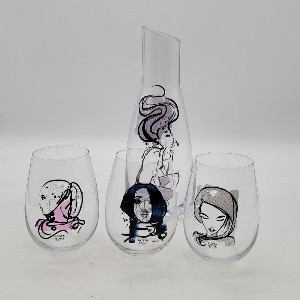 Kosta Boda All About You Decanter Set